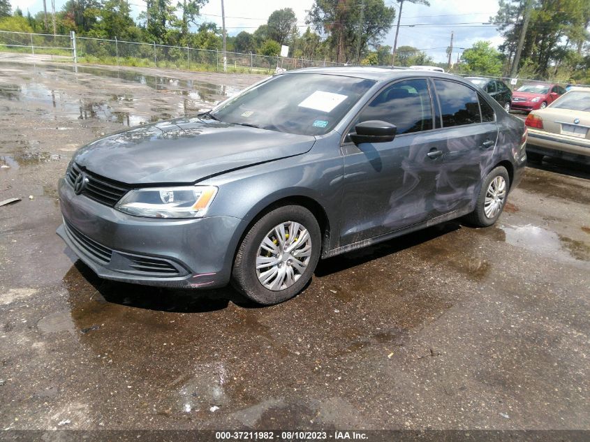 2014 VOLKSWAGEN JETTA SEDAN S - 3VW2K7AJ2EM229137