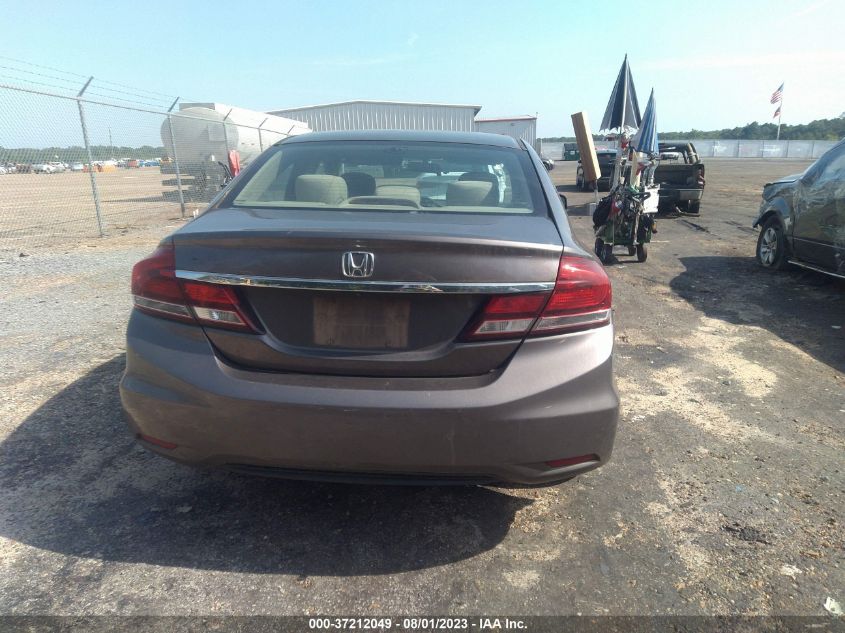 2013 HONDA CIVIC SDN EX - 2HGFB2F89DH543542
