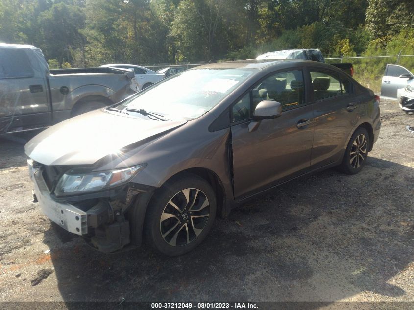 2013 HONDA CIVIC SDN EX - 2HGFB2F89DH543542