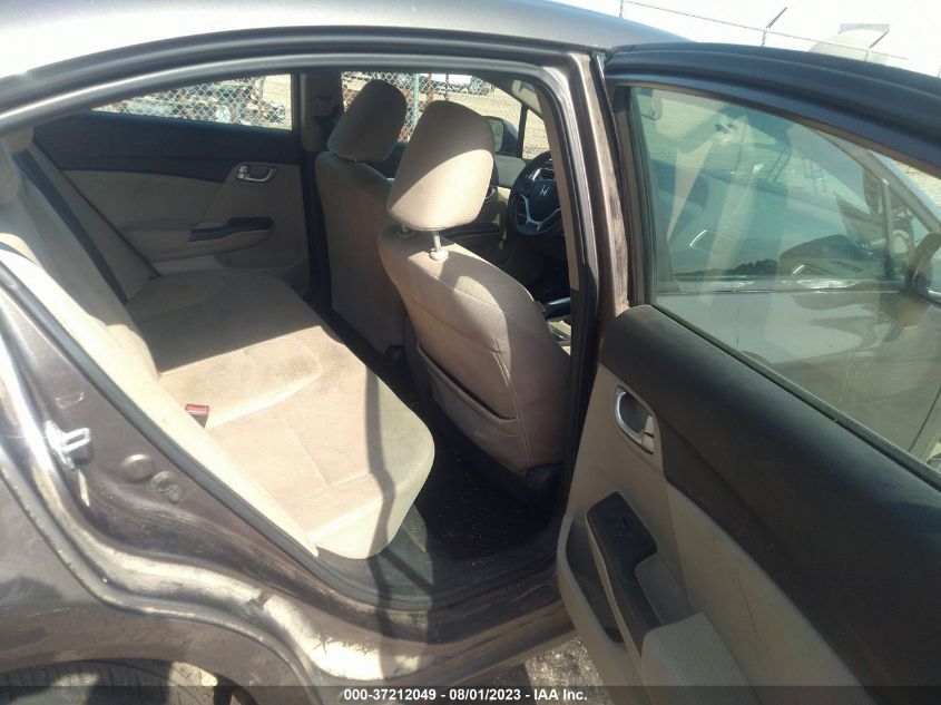 2013 HONDA CIVIC SDN EX - 2HGFB2F89DH543542