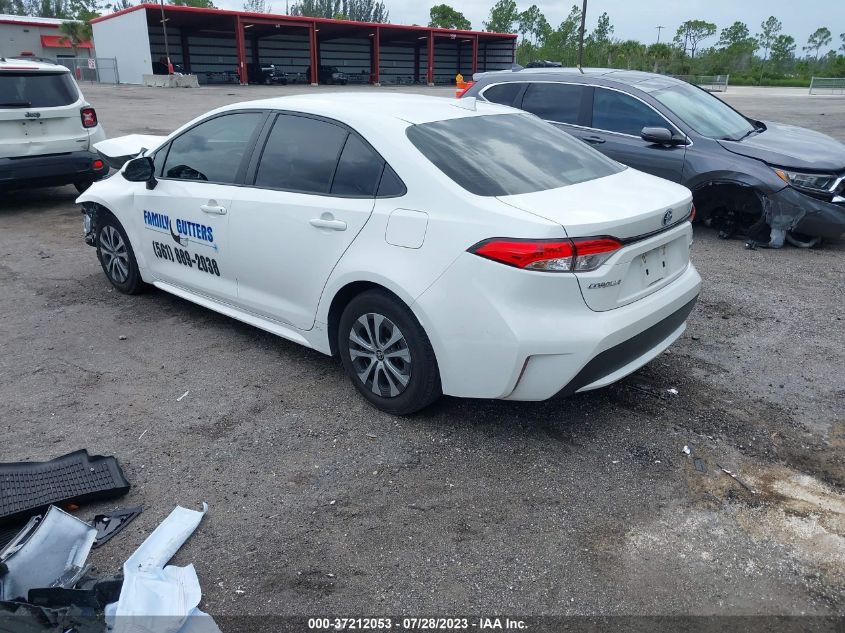 2022 TOYOTA COROLLA LE - JTDEAMDE3N3006106