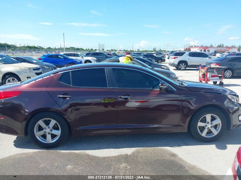 2014 KIA OPTIMA LX - 5XXGM4A74EG335368