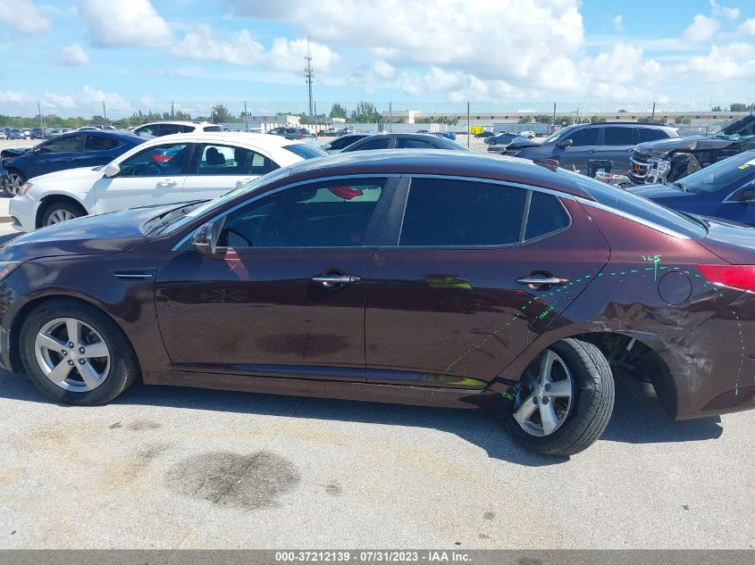 2014 KIA OPTIMA LX - 5XXGM4A74EG335368