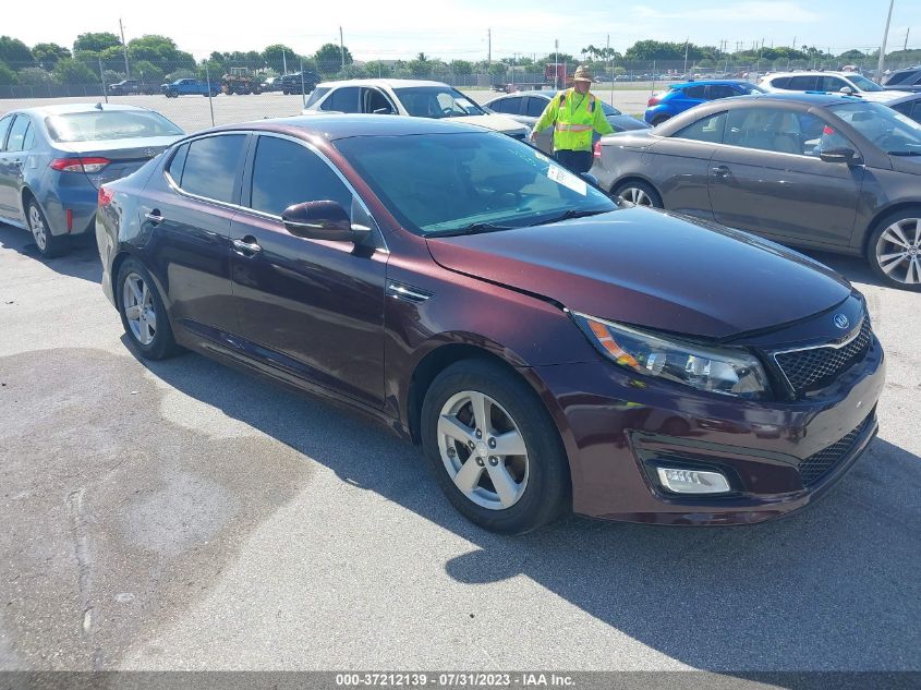 2014 KIA OPTIMA LX - 5XXGM4A74EG335368