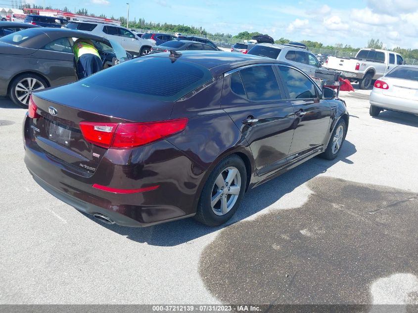 2014 KIA OPTIMA LX - 5XXGM4A74EG335368