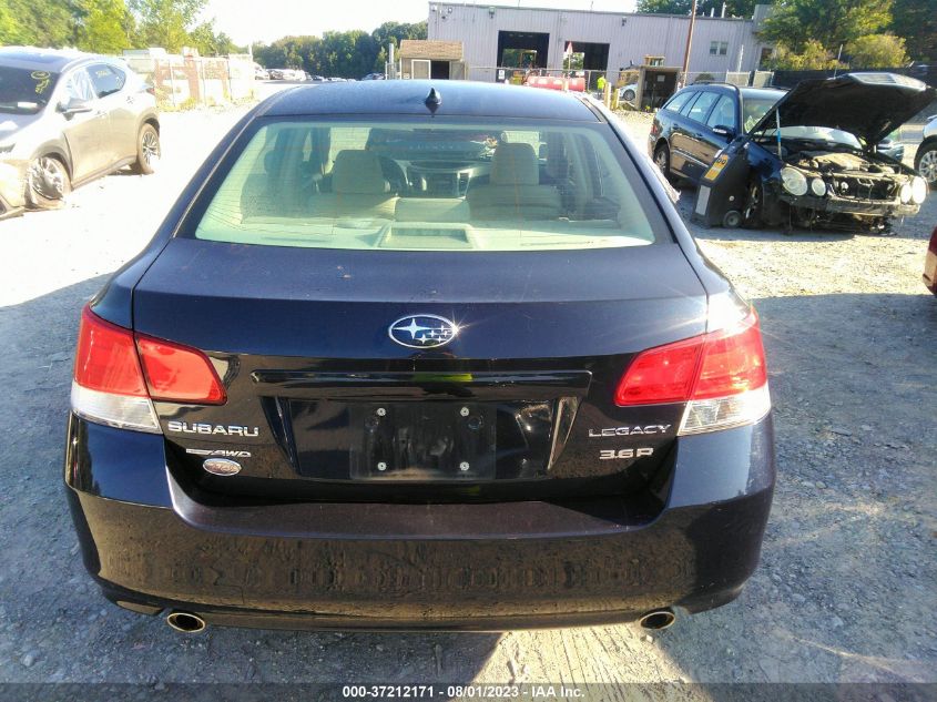 2013 SUBARU LEGACY 3.6R LIMITED - 4S3BMDP63D2002897