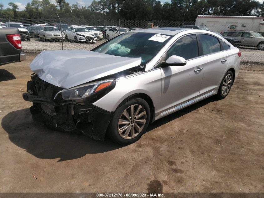 2017 HYUNDAI SONATA SPORT - 5NPE34AF0HH577925