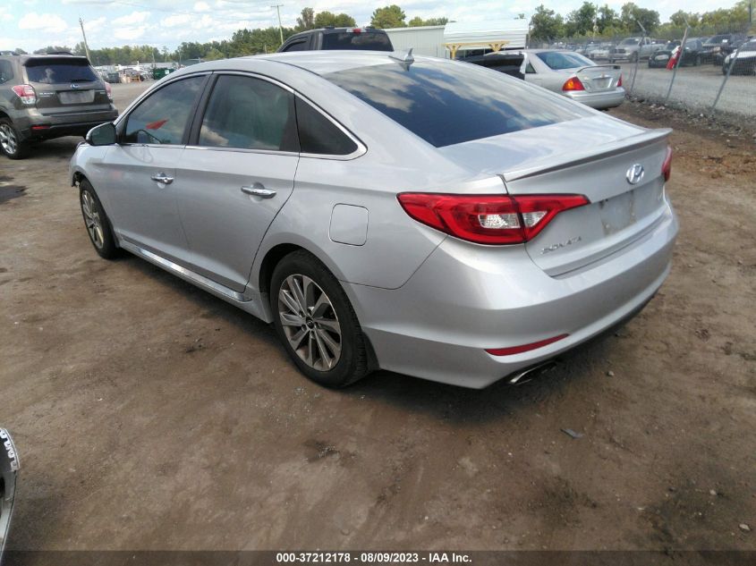 2017 HYUNDAI SONATA SPORT - 5NPE34AF0HH577925