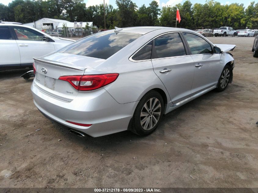 2017 HYUNDAI SONATA SPORT - 5NPE34AF0HH577925