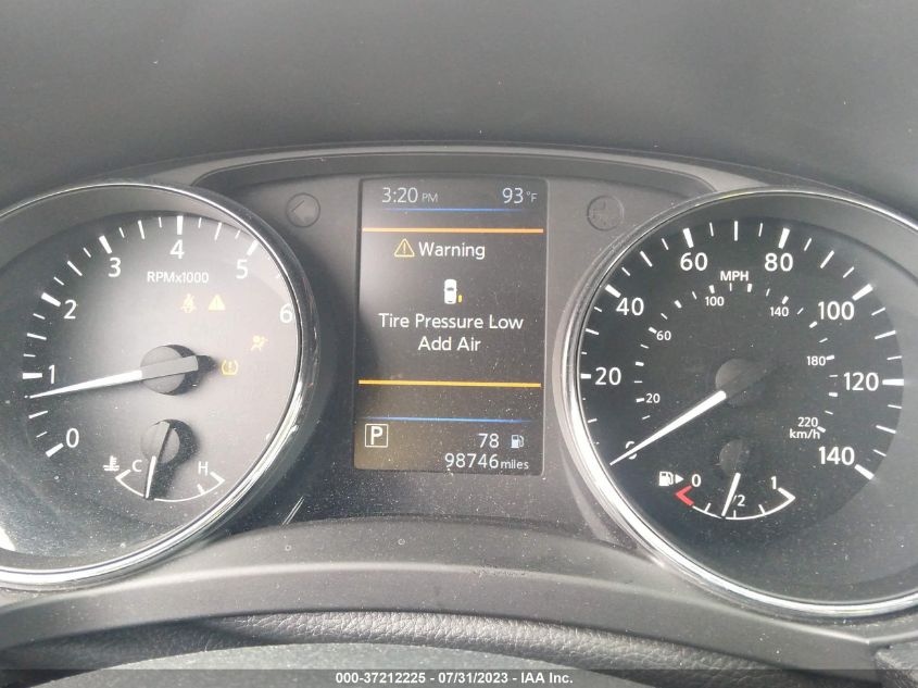 2019 NISSAN ROGUE S/SL/SV - 5N1AT2MT6KC741097