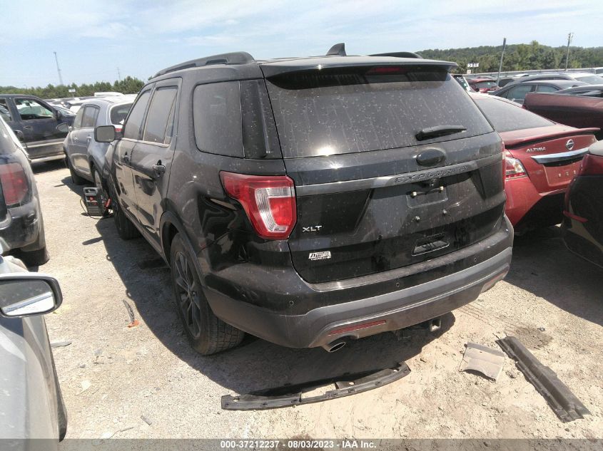 2017 FORD EXPLORER XLT - 1FM5K7D8XHGC49350