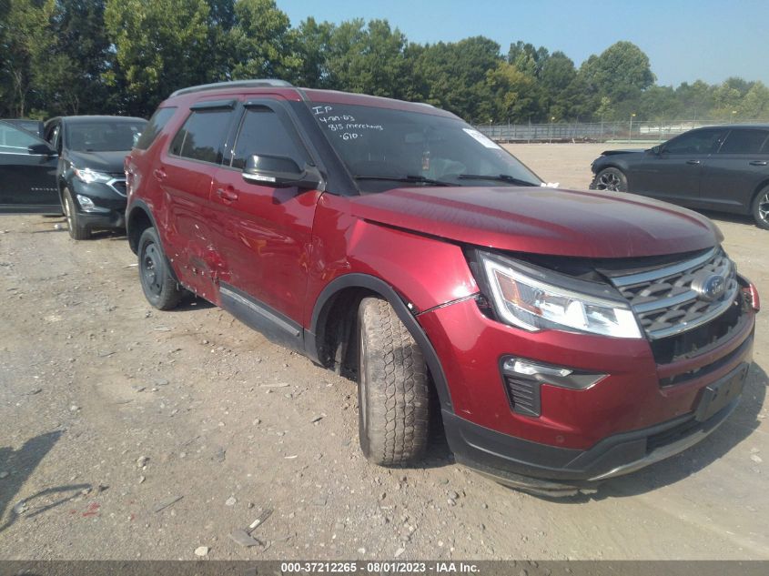 2018 FORD EXPLORER XLT - 1FM5K7D8XJGA33925
