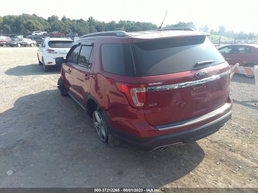 2018 FORD EXPLORER XLT - 1FM5K7D8XJGA33925