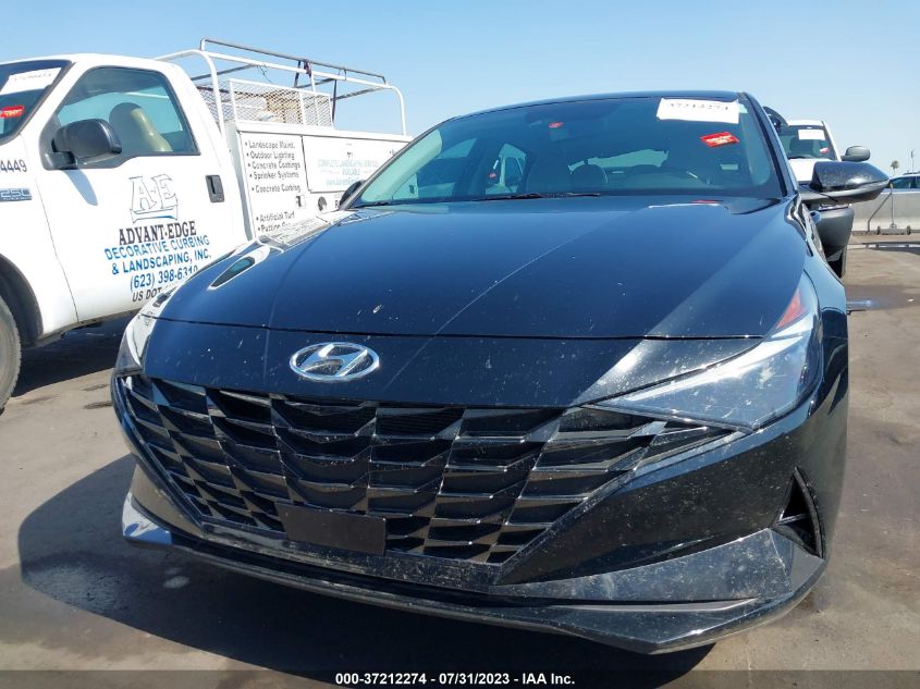 2022 HYUNDAI ELANTRA HYBRID LIMITED - KMHLN4AJ6NU028541