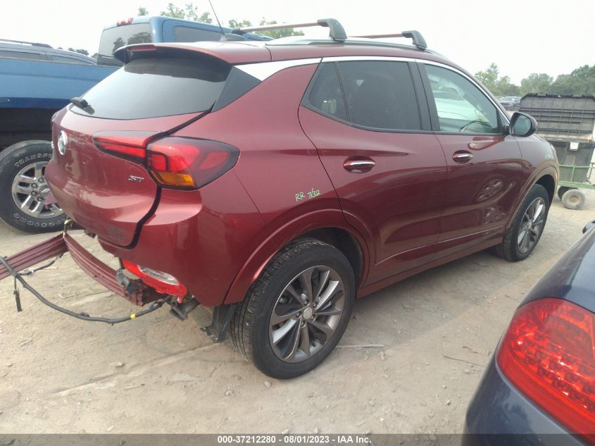 2022 BUICK ENCORE GX SELECT - KL4MMESL6NB079738
