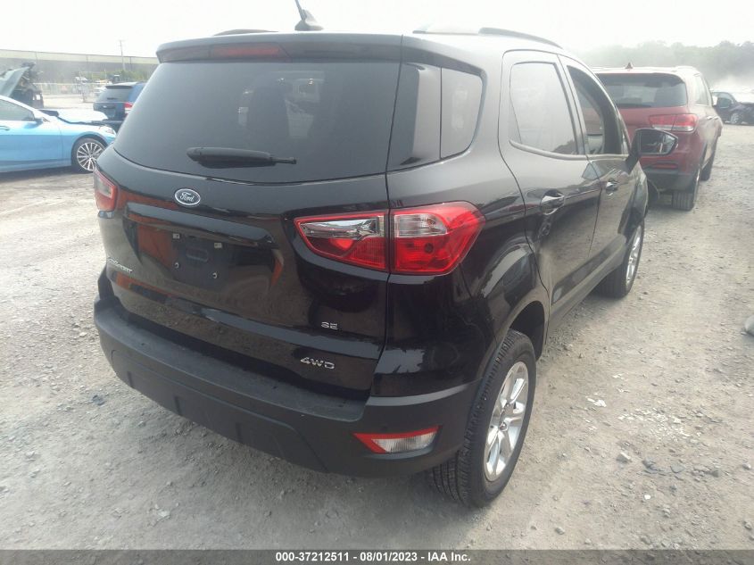 2020 FORD ECOSPORT SE - MAJ6S3GL7LC393350