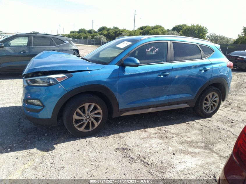 2017 HYUNDAI TUCSON LIMITED/SPORT AND ECO/SE - KM8J33A45HU294252
