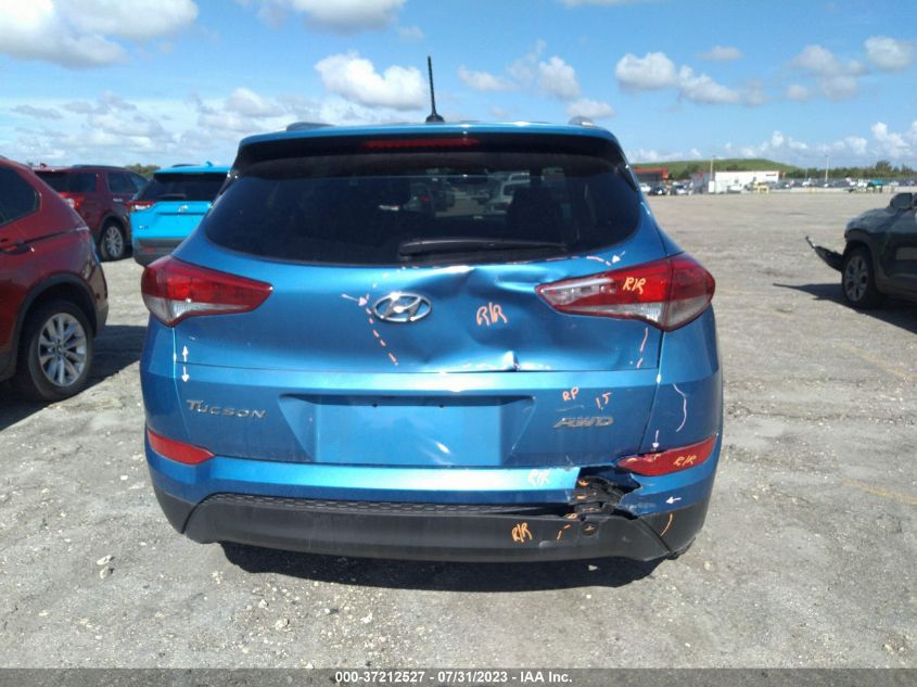2017 HYUNDAI TUCSON LIMITED/SPORT AND ECO/SE - KM8J33A45HU294252