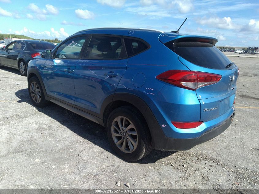 2017 HYUNDAI TUCSON LIMITED/SPORT AND ECO/SE - KM8J33A45HU294252