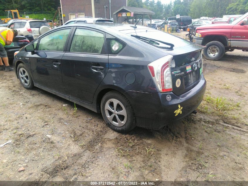 2015 TOYOTA PRIUS FOUR - JTDKN3DU8F0397412