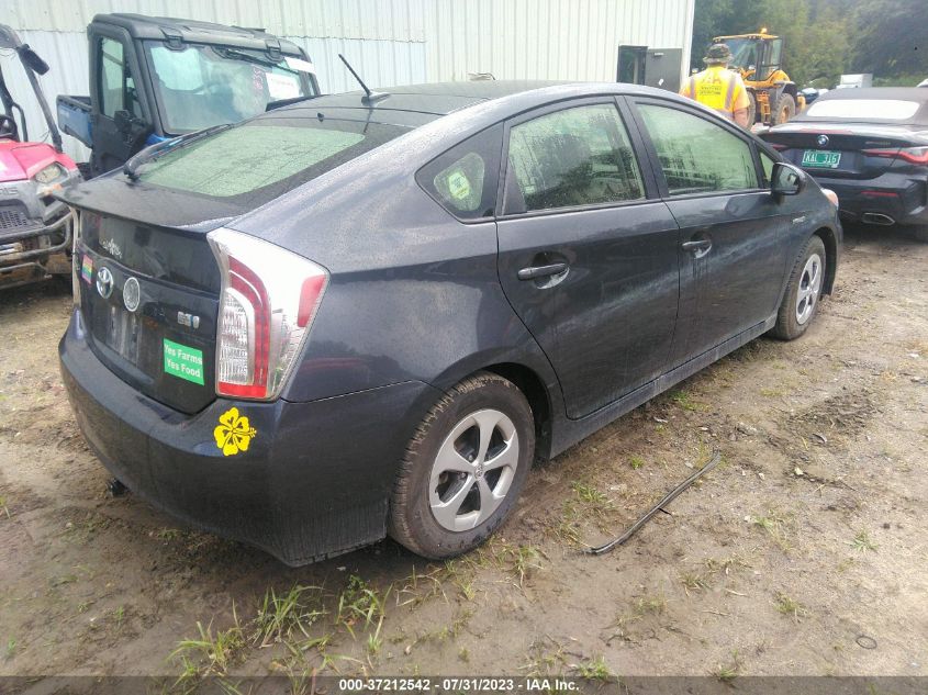 2015 TOYOTA PRIUS FOUR - JTDKN3DU8F0397412