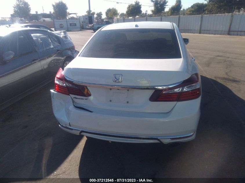 2016 HONDA ACCORD SEDAN EX-L - 1HGCR2F82GA036354