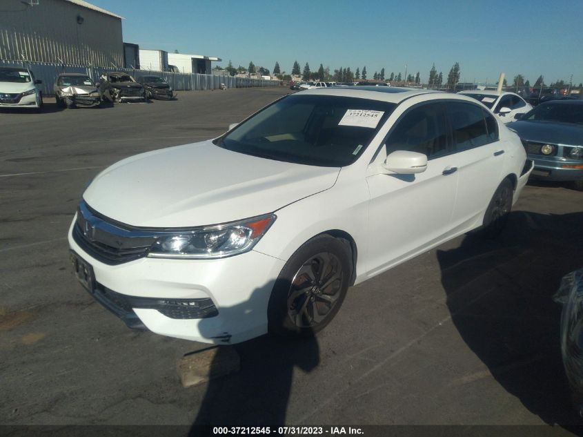 2016 HONDA ACCORD SEDAN EX-L - 1HGCR2F82GA036354