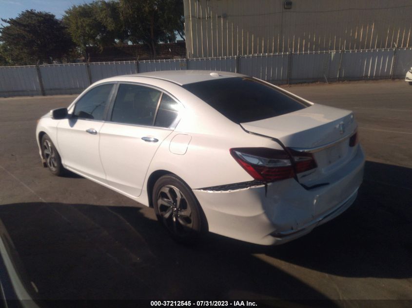 2016 HONDA ACCORD SEDAN EX-L - 1HGCR2F82GA036354