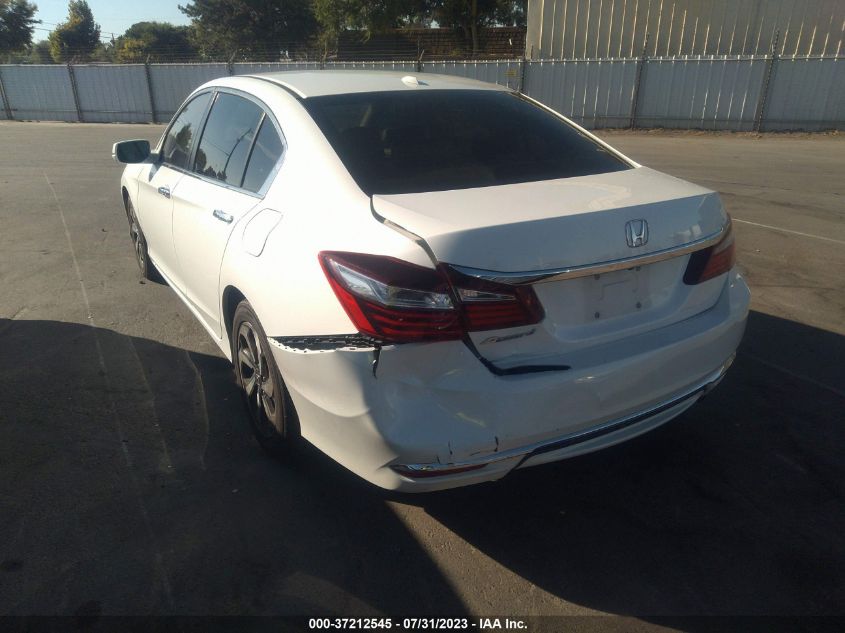 2016 HONDA ACCORD SEDAN EX-L - 1HGCR2F82GA036354