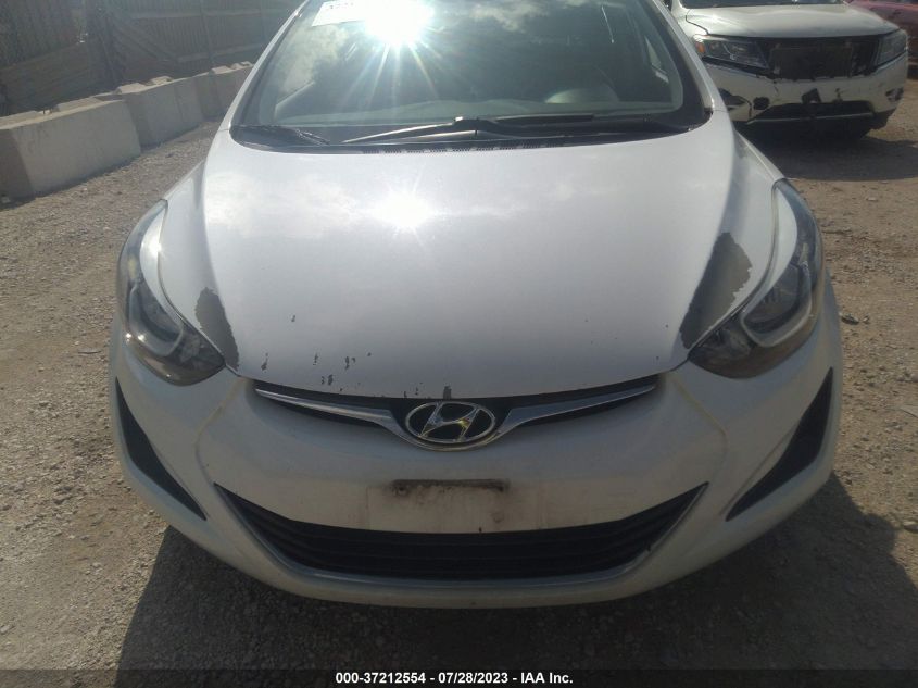 2016 HYUNDAI ELANTRA SE - 5NPDH4AE9GH787717