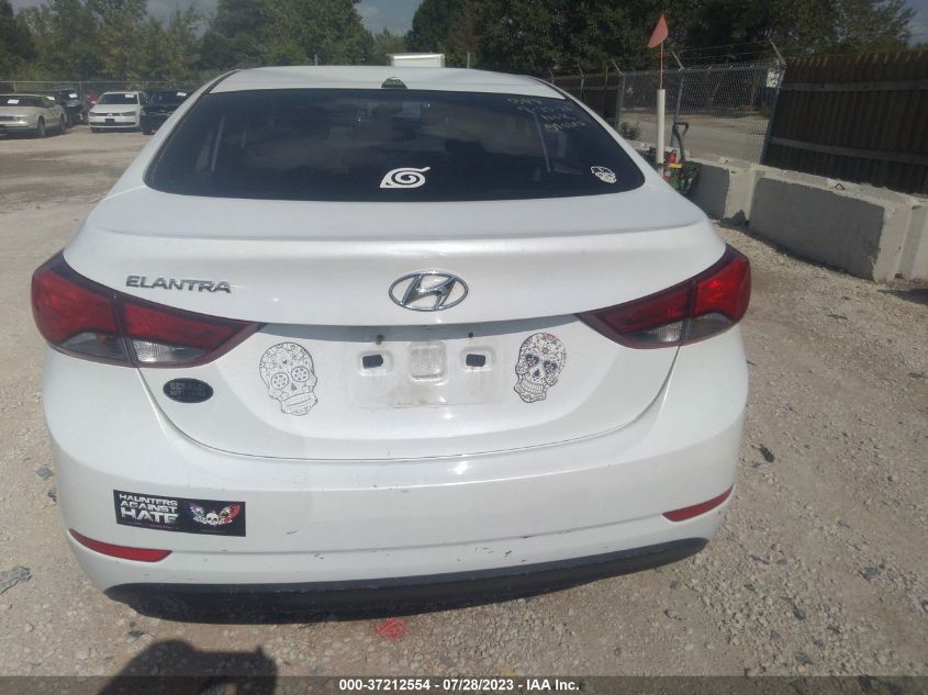 2016 HYUNDAI ELANTRA SE - 5NPDH4AE9GH787717