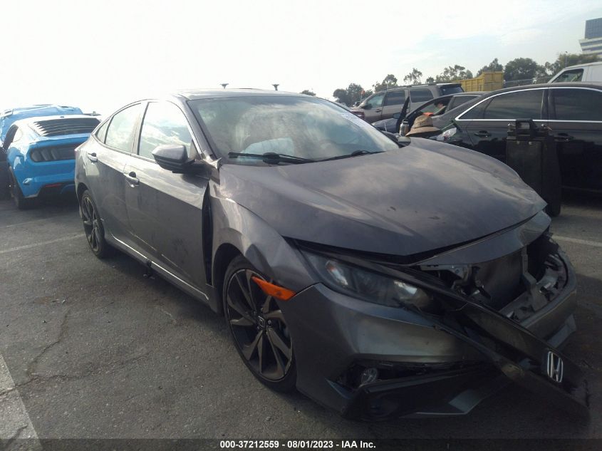 2019 HONDA CIVIC SEDAN SPORT - 2HGFC2F84KH594568