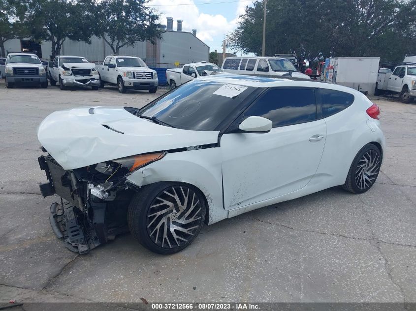 2014 HYUNDAI VELOSTER - KMHTC6AD8EU215792