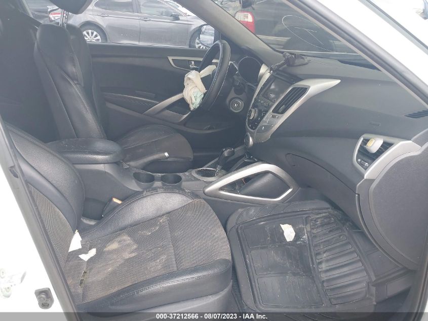 2014 HYUNDAI VELOSTER - KMHTC6AD8EU215792