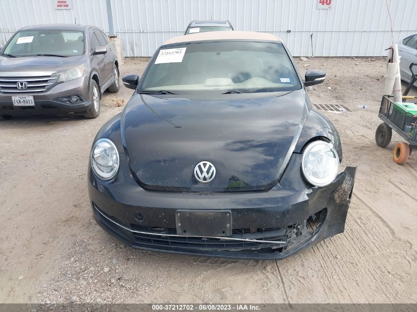 2015 VOLKSWAGEN BEETLE CONVERTIBLE 2.0L TDI W/SOUND/NAV 3VW5A7AT2FM819342
