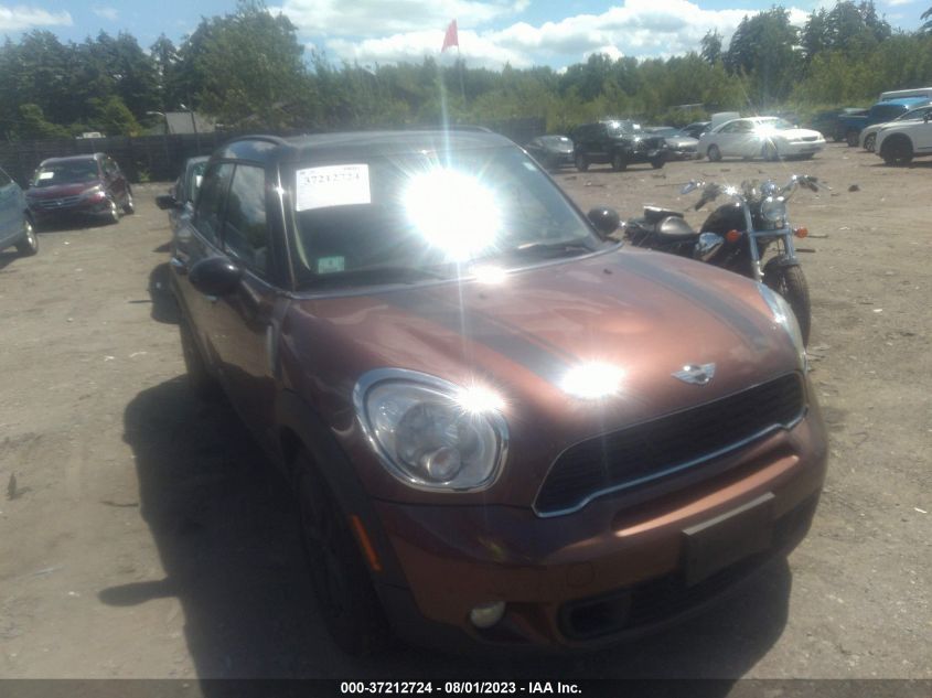 2013 MINI COOPER COUNTRYMAN S ALL4 - WMWZC5C58DWP31617