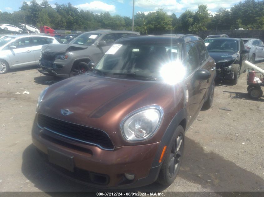 2013 MINI COOPER COUNTRYMAN S ALL4 - WMWZC5C58DWP31617