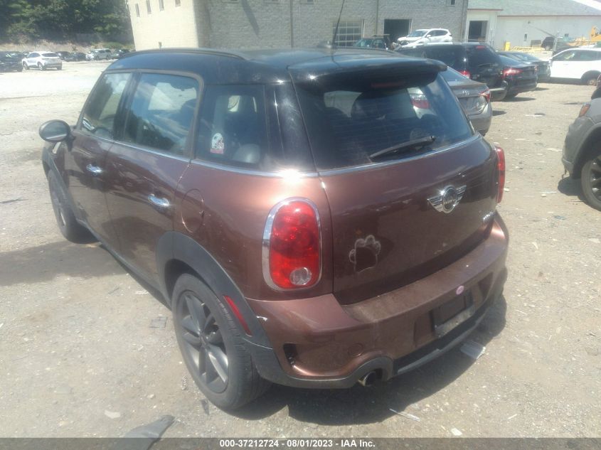 2013 MINI COOPER COUNTRYMAN S ALL4 - WMWZC5C58DWP31617
