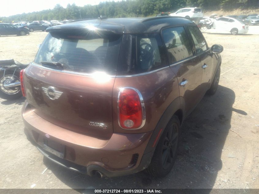 2013 MINI COOPER COUNTRYMAN S ALL4 - WMWZC5C58DWP31617
