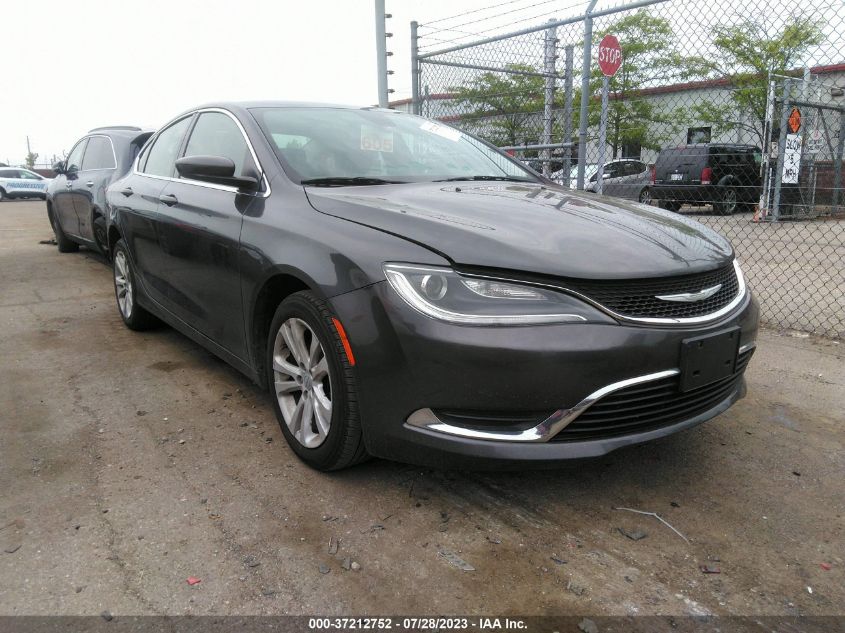 2015 CHRYSLER 200 LIMITED - 1C3CCCAB1FN575780