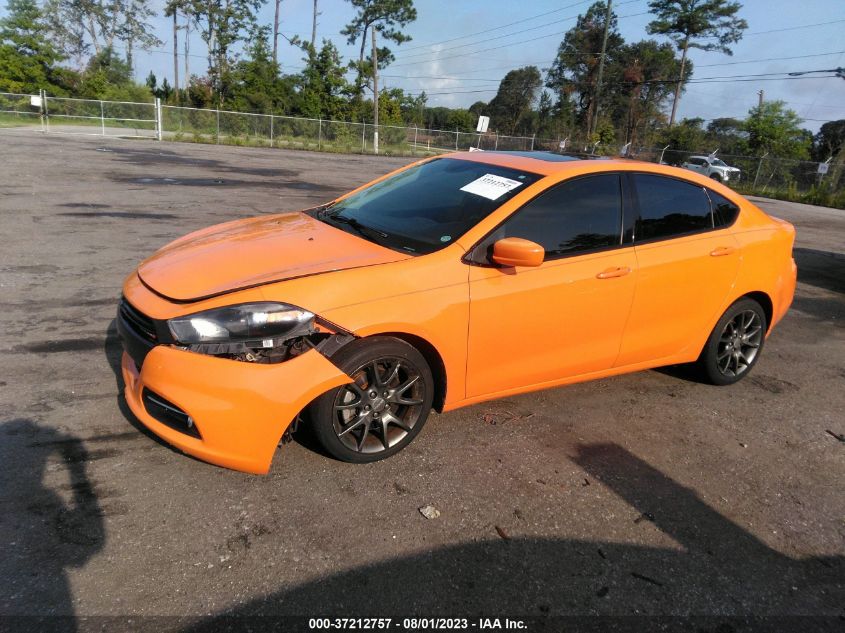 2013 DODGE DART SXT - 1C3CDFBA7DD321742