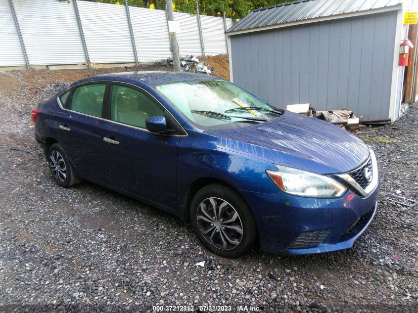 2016 NISSAN SENTRA S/SV/SR/SL - 3N1AB7AP9GY281348