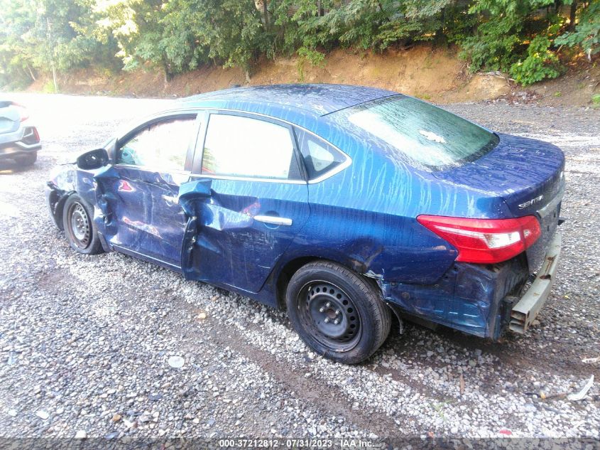 2016 NISSAN SENTRA S/SV/SR/SL - 3N1AB7AP9GY281348