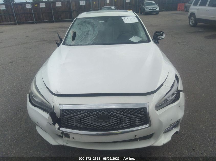 2014 INFINITI Q50 HYBRID PREMIUM/SPORT - JN1AV7AR4EM700702