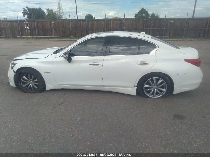 2014 INFINITI Q50 HYBRID PREMIUM/SPORT - JN1AV7AR4EM700702