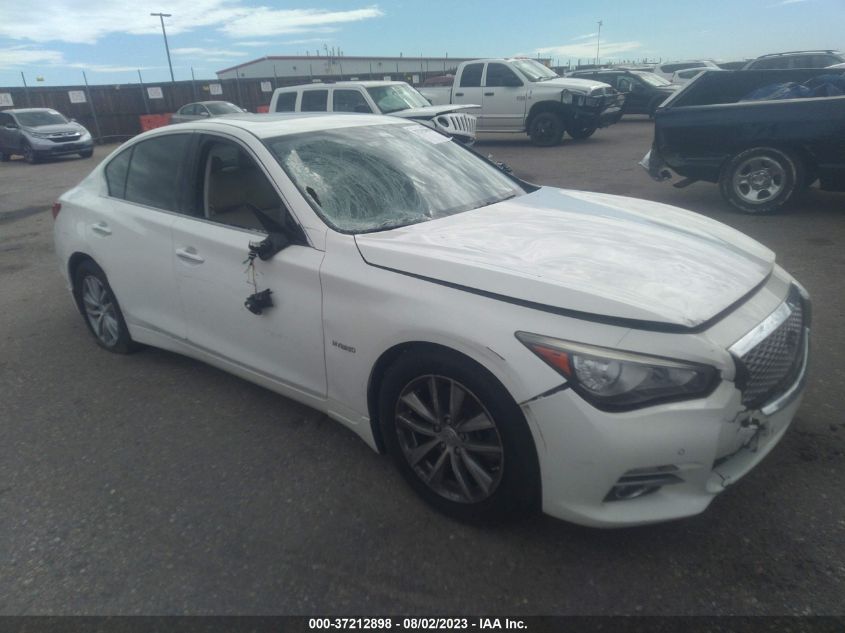 2014 INFINITI Q50 HYBRID PREMIUM/SPORT - JN1AV7AR4EM700702