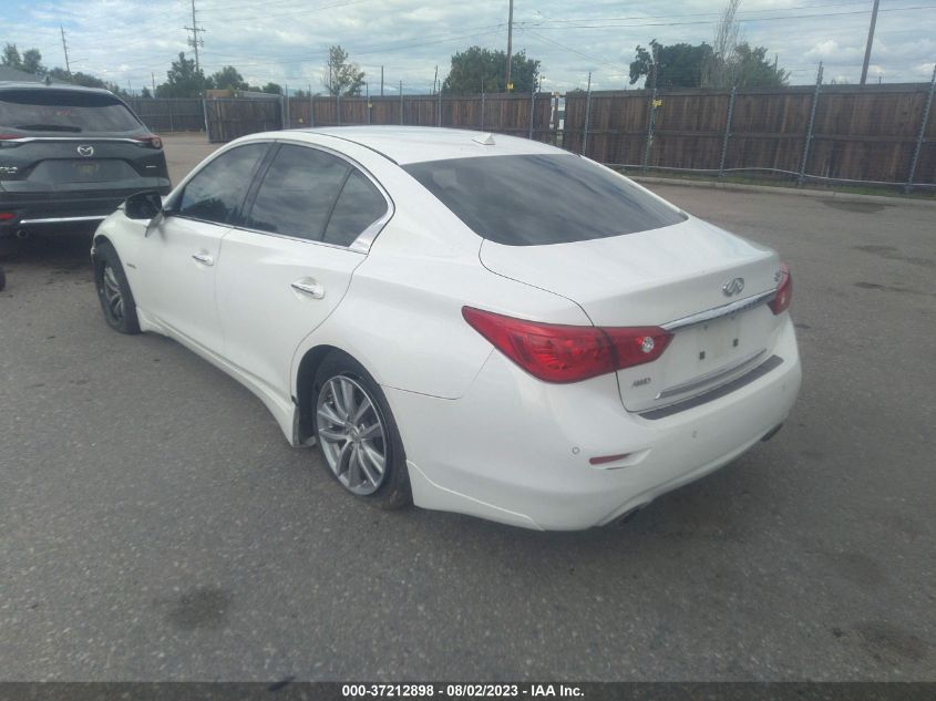 2014 INFINITI Q50 HYBRID PREMIUM/SPORT - JN1AV7AR4EM700702