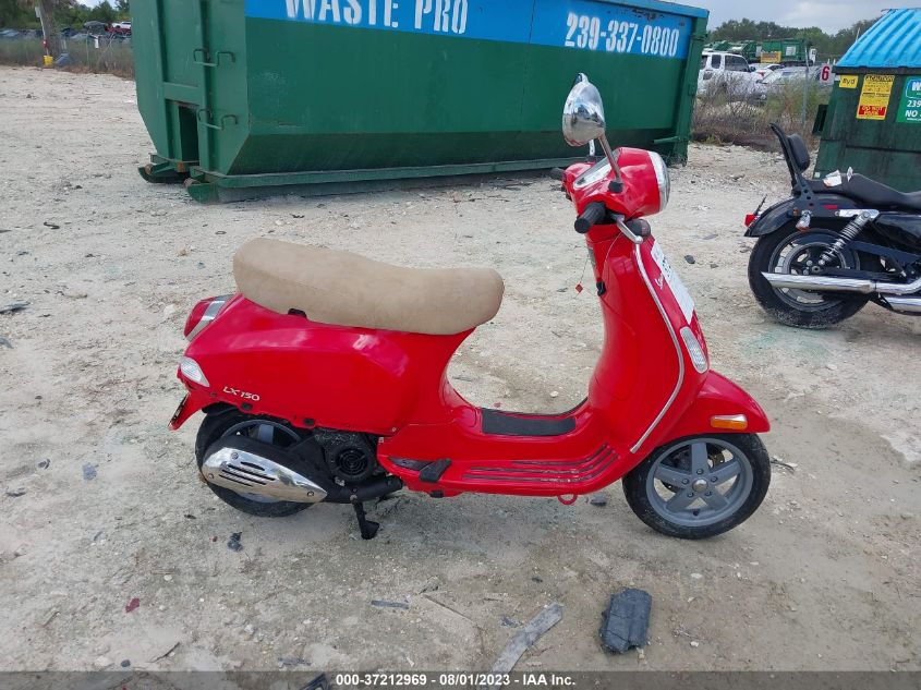2007 VESPA LX 150 - ZAPM448F475007390