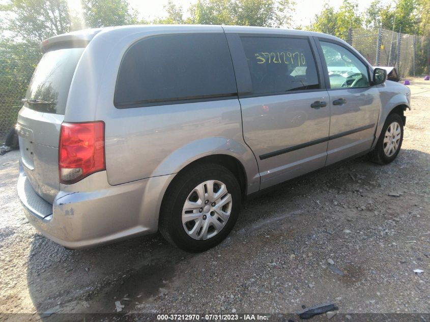 2014 DODGE GRAND CARAVAN SE - 2C4RDGBG9ER251143