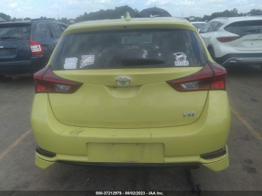 2017 TOYOTA COROLLA IM - JTNKARJE0HJ529292